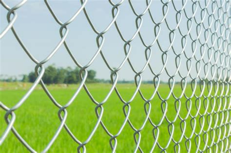 6' chain link fence