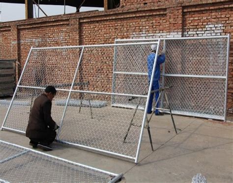 6x10 chain link fence panels