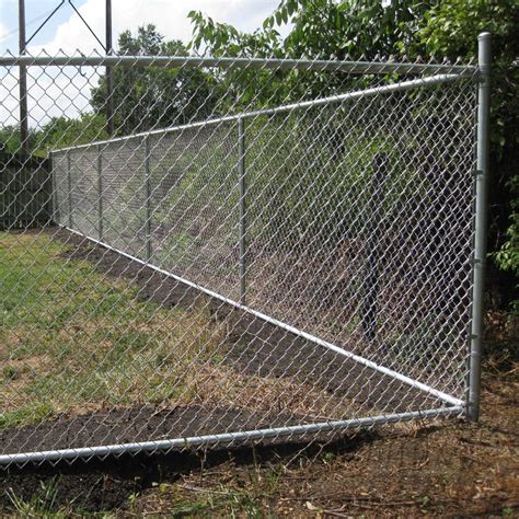 9 gauge chain link fence