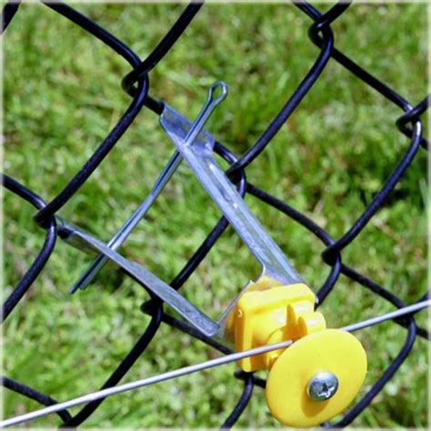 chain link electric fence insulators