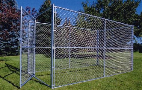 chain link fence dog run