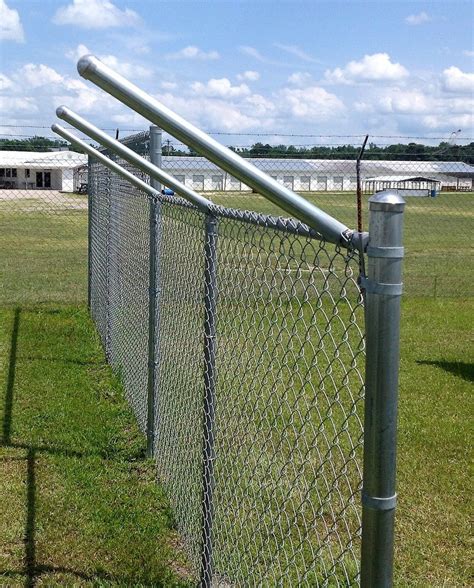 chain link fence extension post