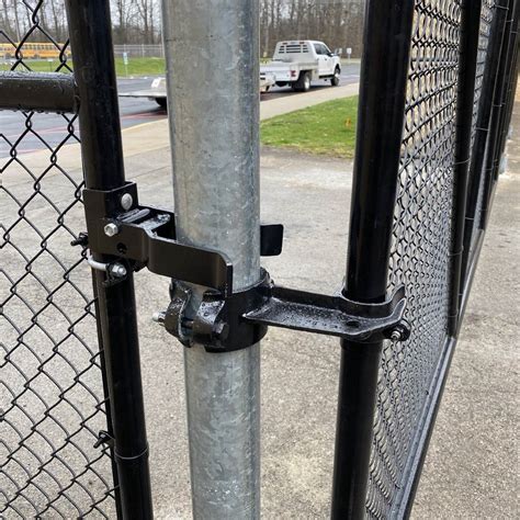 chain link fence gate lock