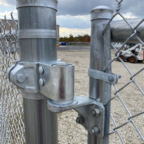 chain link fence hinges