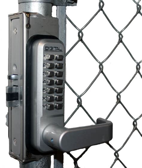 chain link fence lock