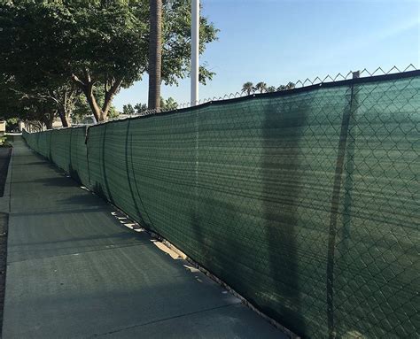 chain link fence privacy fabric