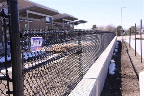 coated chain link fence