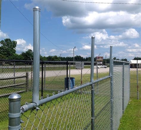 extend chain link fence