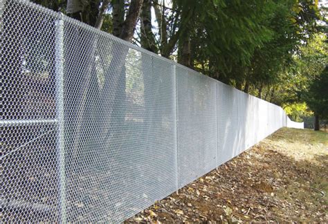 mesh for chain link fence