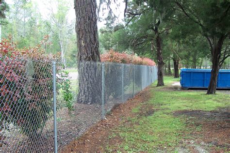 temp chain link fence