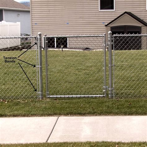 tension bands for chain link fence